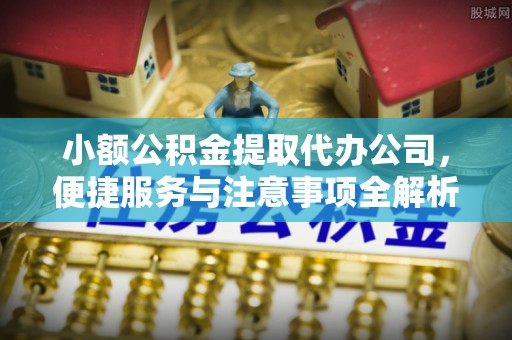 青阳小额公积金提取代办公司，便捷服务与注意事项全解析