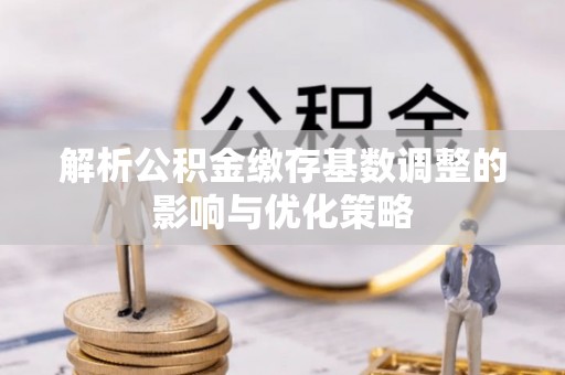 青阳解析公积金缴存基数调整的影响与优化策略
