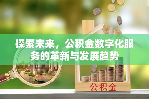 青阳探索未来，公积金数字化服务的革新与发展趋势