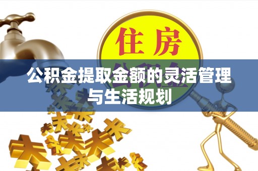 青阳公积金提取金额的灵活管理与生活规划