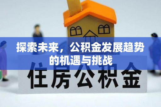 青阳探索未来，公积金发展趋势的机遇与挑战
