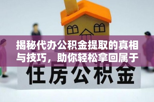 青阳揭秘代办公积金提取的真相与技巧，助你轻松拿回属于你的钱
