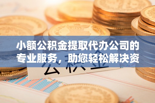 青阳小额公积金提取代办公司的专业服务，助您轻松解决资金难题