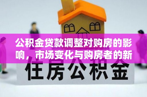 青阳公积金贷款调整对购房的影响，市场变化与购房者的新选择