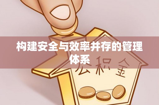 青阳构建安全与效率并存的管理体系