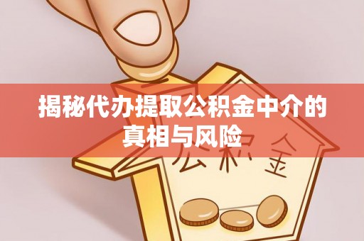 青阳揭秘代办提取公积金中介的真相与风险