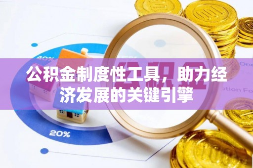 青阳公积金制度性工具，助力经济发展的关键引擎