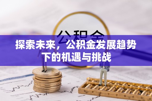 青阳探索未来，公积金发展趋势下的机遇与挑战