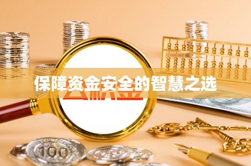 青阳保障资金安全的智慧之选