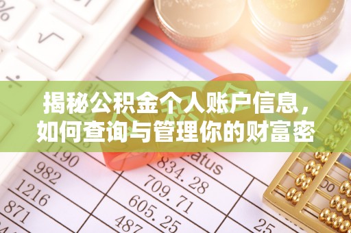 青阳揭秘公积金个人账户信息，如何查询与管理你的财富密码