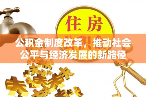 青阳公积金制度改革，推动社会公平与经济发展的新路径
