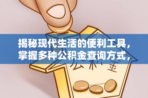 青阳揭秘现代生活的便利工具，掌握多种公积金查询方式，让财富管理更轻松