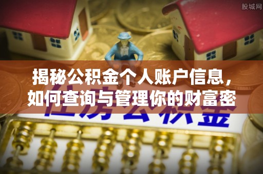青阳揭秘公积金个人账户信息，如何查询与管理你的财富密码