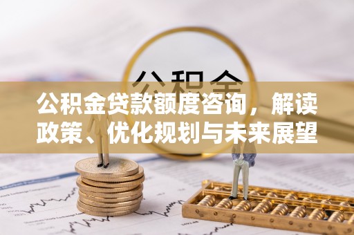 青阳公积金贷款额度咨询，解读政策、优化规划与未来展望