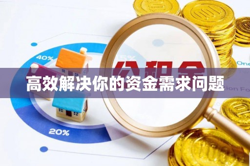 青阳高效解决你的资金需求问题