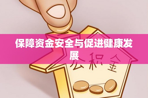 青阳保障资金安全与促进健康发展