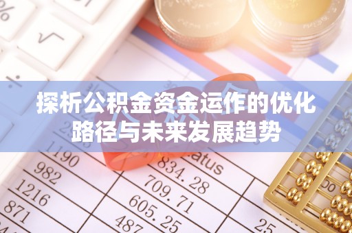 青阳探析公积金资金运作的优化路径与未来发展趋势