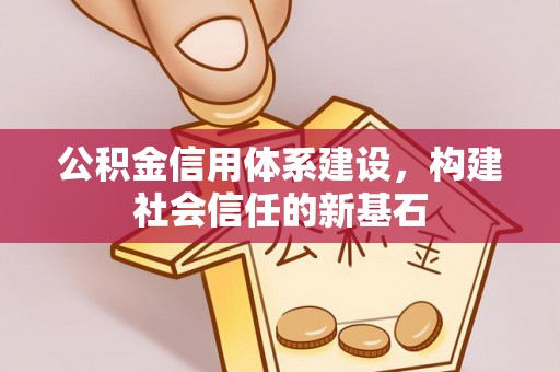青阳公积金信用体系建设，构建社会信任的新基石