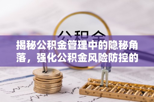 青阳揭秘公积金管理中的隐秘角落，强化公积金风险防控的必要性与路径