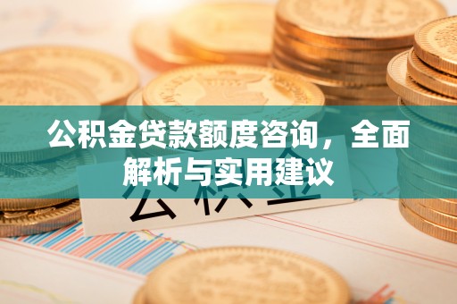 青阳公积金贷款额度咨询，全面解析与实用建议