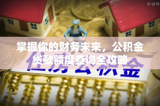 青阳掌握你的财务未来，公积金贷款额度查询全攻略