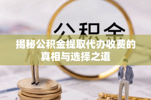 青阳揭秘公积金提取代办收费的真相与选择之道