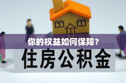 青阳你的权益如何保障？