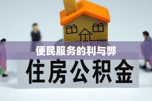 青阳便民服务的利与弊